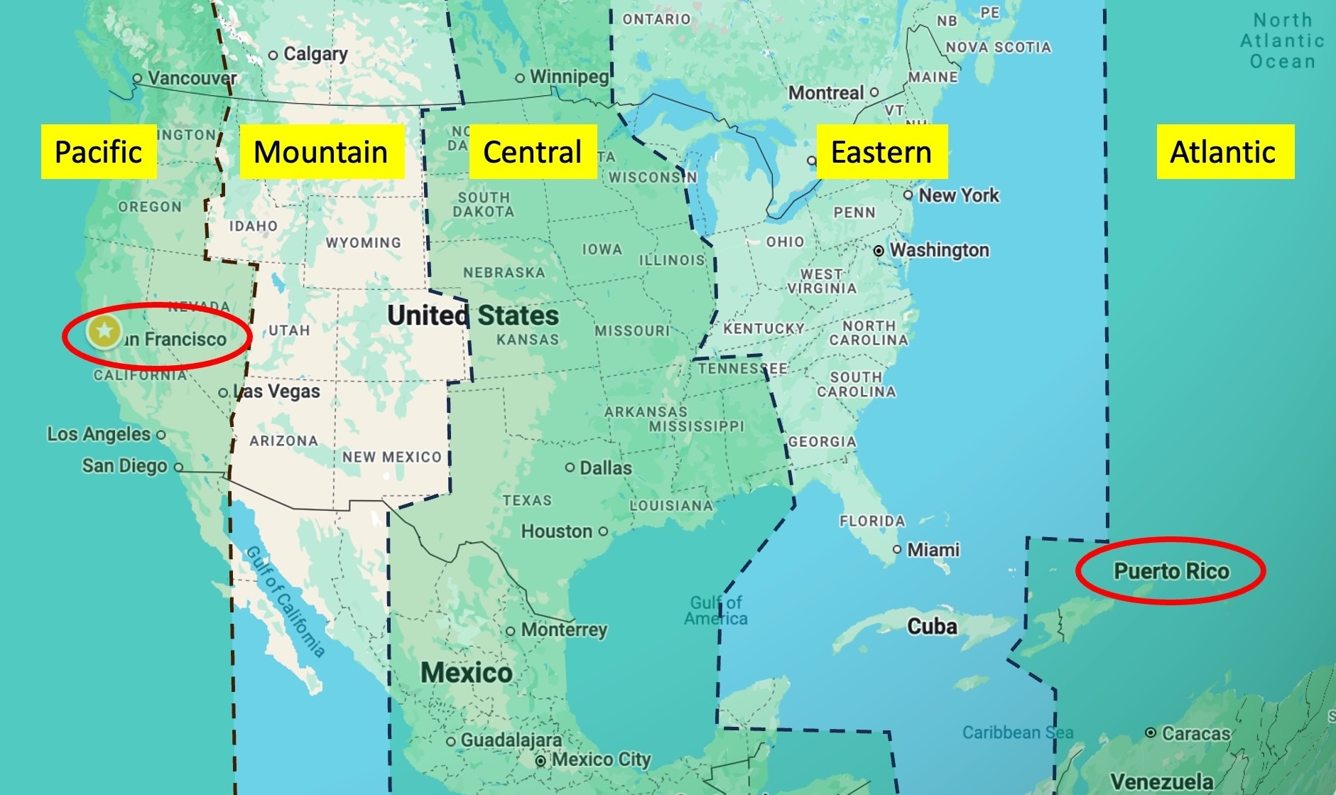 Time Zones
