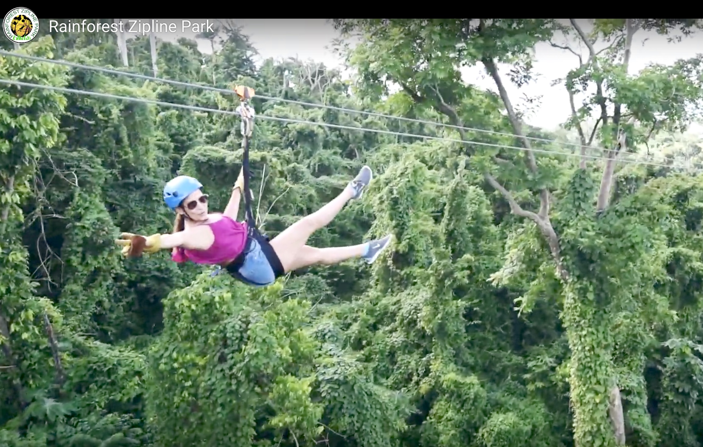 Ziplining